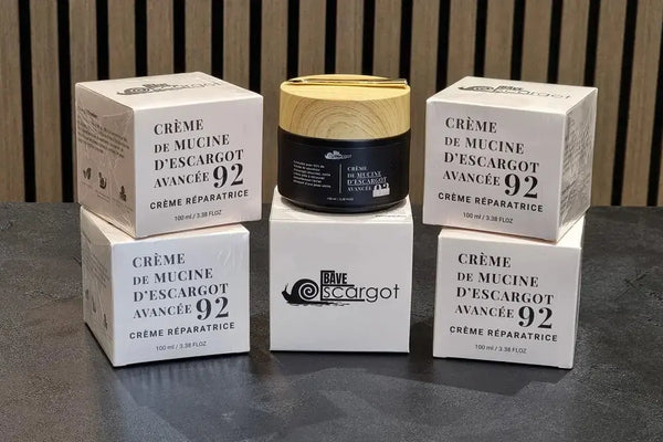 Crème anti taches pour le visage à la bave d’escargot