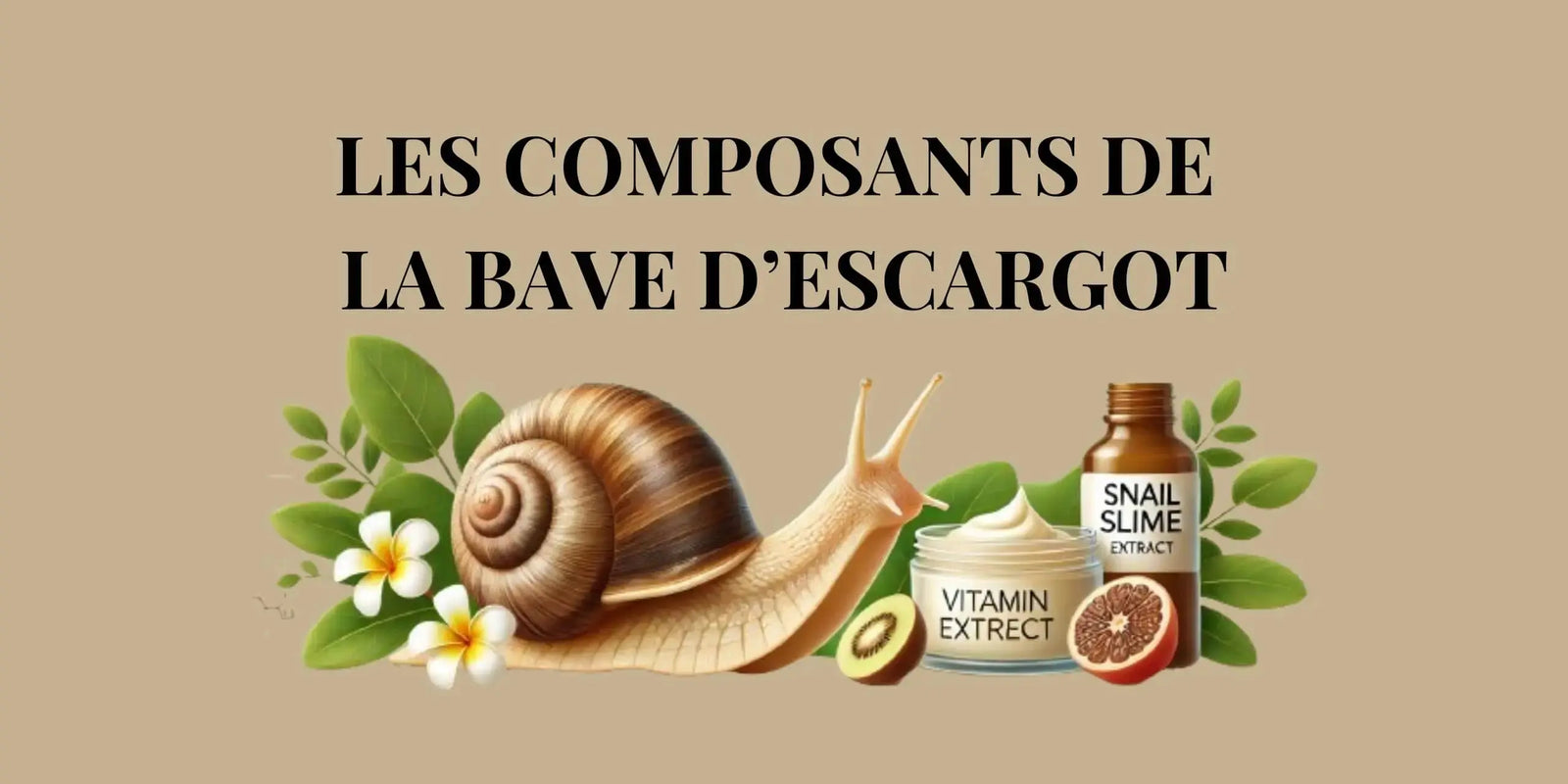Quelle est la Puissance de la Bave d'Escargot et ses composants ?