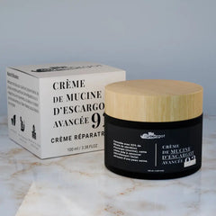 Crème Naturelle à la bave d'escargot pour contrer l'acné, les taches brunes, les cicatrices et les rides