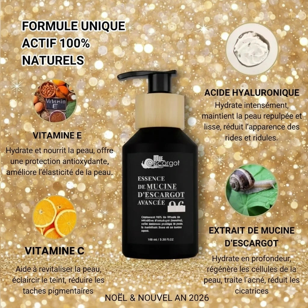 Gel bave d'Escargot Avancée 96 %