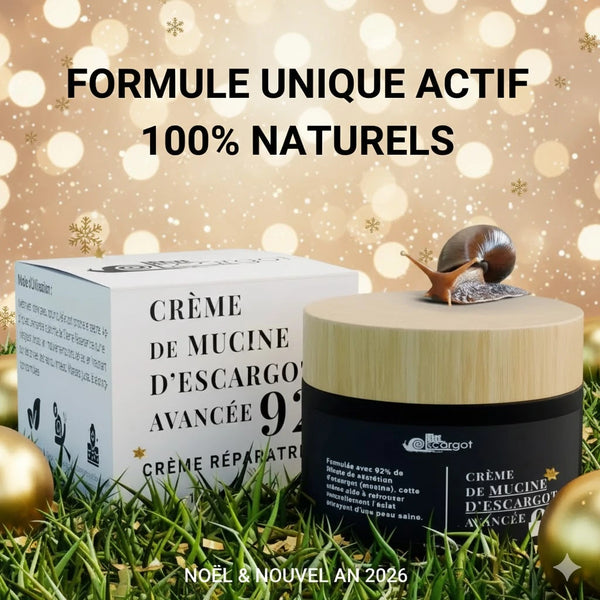 DUO Crème anti-âge et anti cernes à la mucine d'escargot